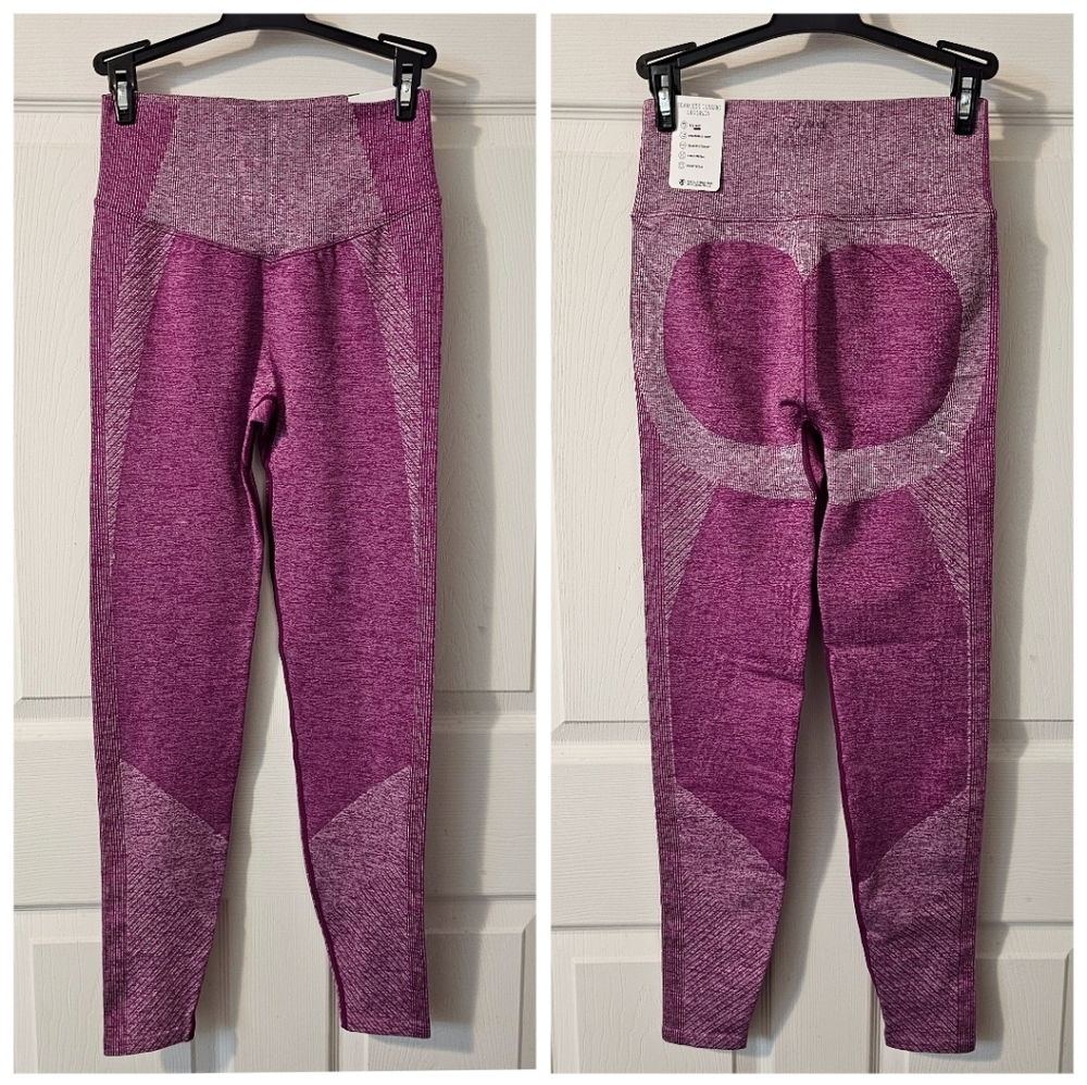 🏷NWT PINK Seamless Marl Classic Leggings In Thriller Marl - Small & Medium